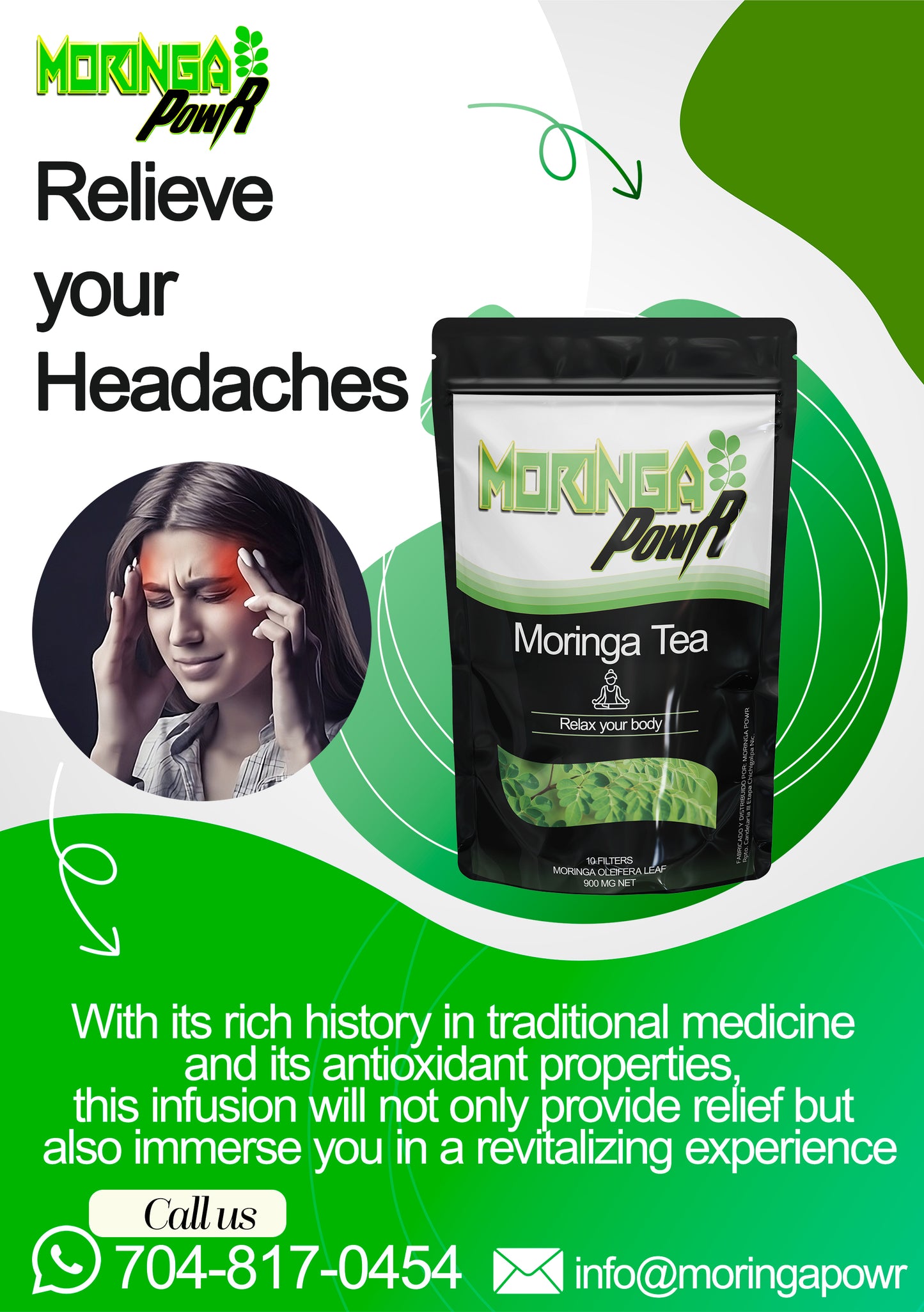 Relaxing Moringa Tea