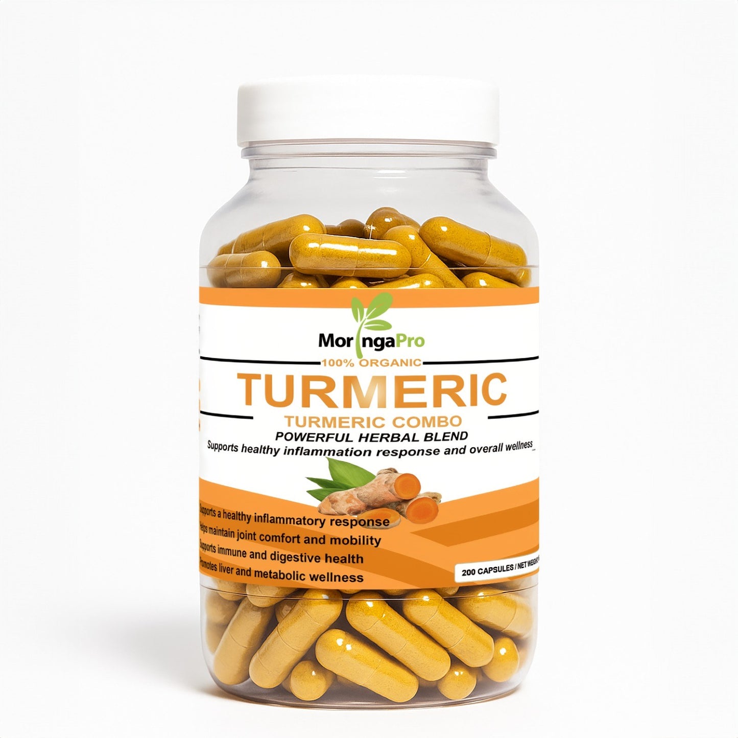 Turmeric Capsules - Organic