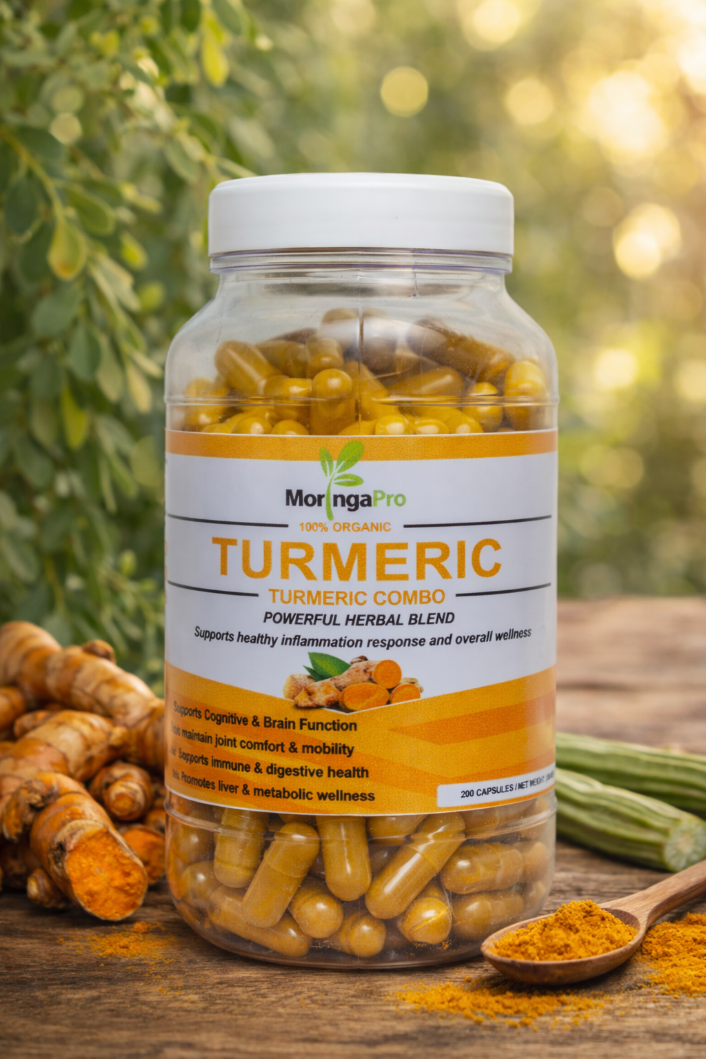 Turmeric Capsules - Organic